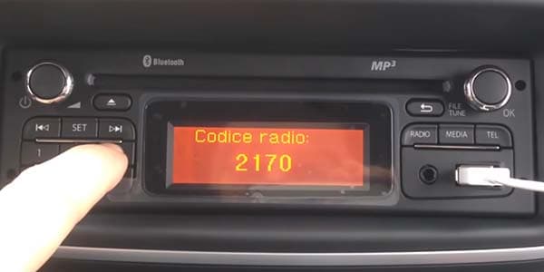 Sblocco gratuito autoradio