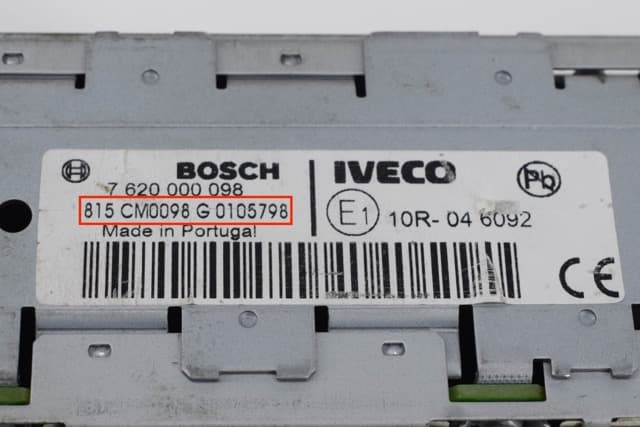 SCANIA radio serial example 1